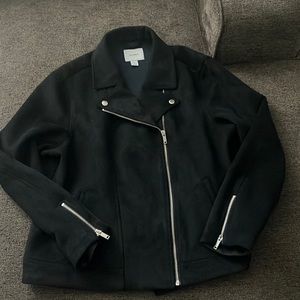 black jacket